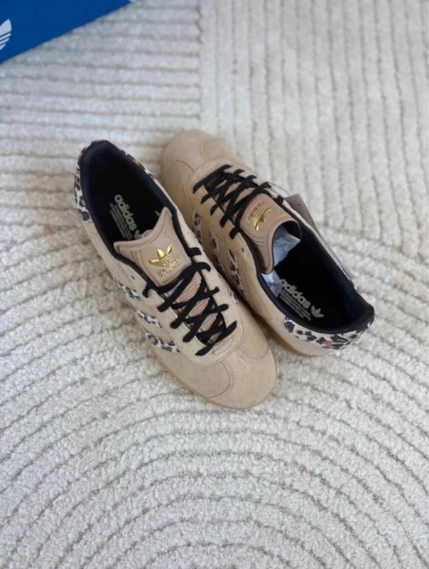 Adidas Gazelle Indoor Leopard Cream Beige - 37 2