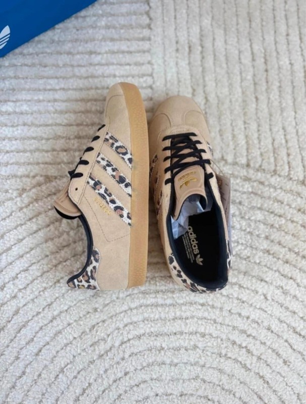 Adidas Gazelle Indoor Leopard Cream Beige - 37 2