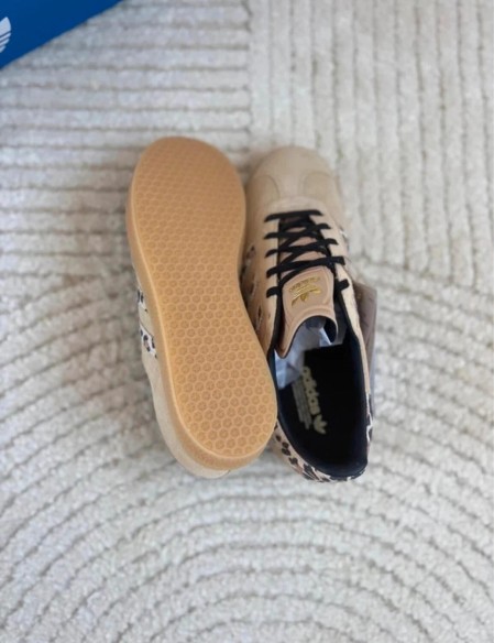 Adidas Gazelle Indoor Leopard Cream Beige - 37