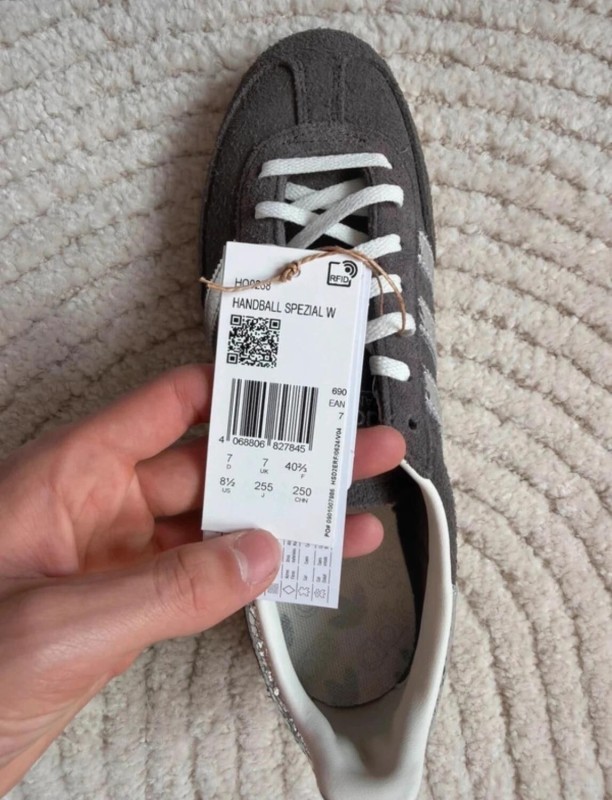 adidas Handball Spezial Marron Gris Argenté - 40,5 2