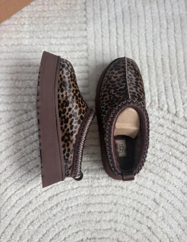 Ugg Tazz Burnt Leopard Hickory Molasse - 39 2