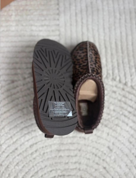 Ugg Tazz Burnt Leopard Hickory Molasse - 39