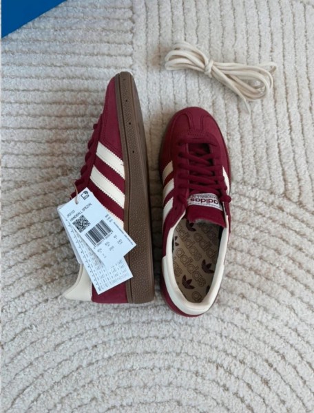 adidas Handball Spezial Shadow Red Burgundy Bordeaux - 40