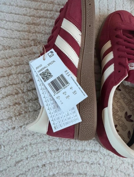 adidas Handball Spezial Shadow Red Burgundy Bordeaux - 40