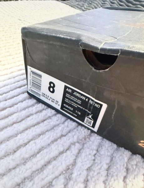 Jordan 4 Shimmer Rose Beige - 39