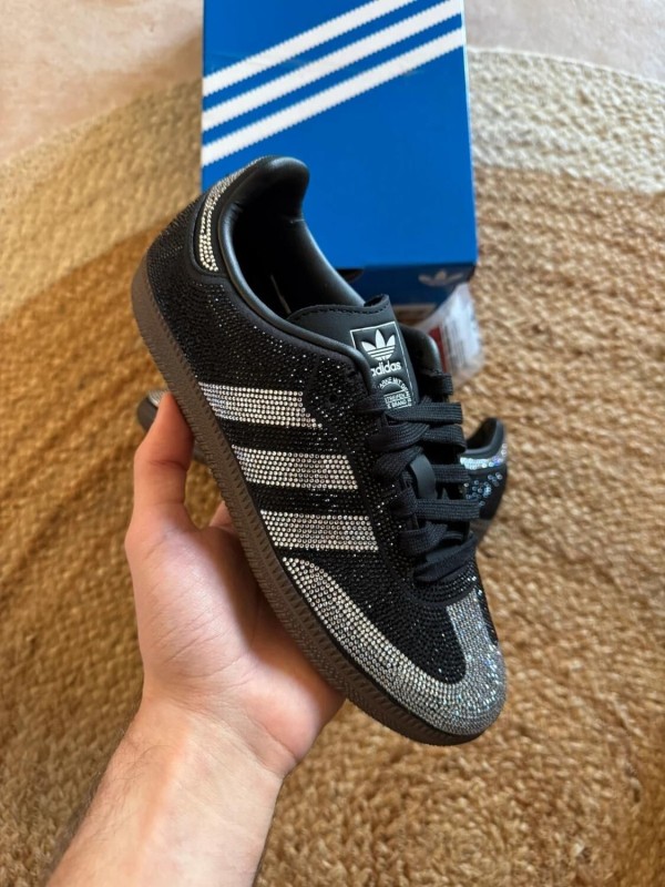 adidas samba rhinestone black - Taille 36,5