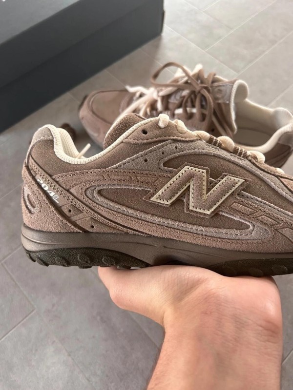 New Balance 204l mushroom brown arid stone cream white 2