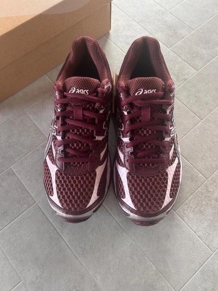 Asics gel cumulus 16 port royal pink cherry burgundy bordeaux silver
