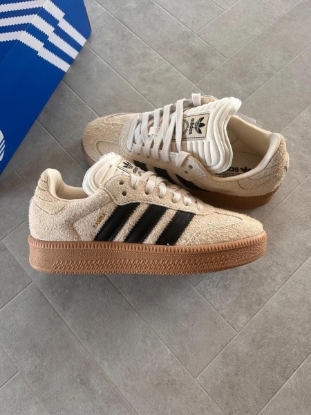 adidas samba xlg cardboard cream off white core black