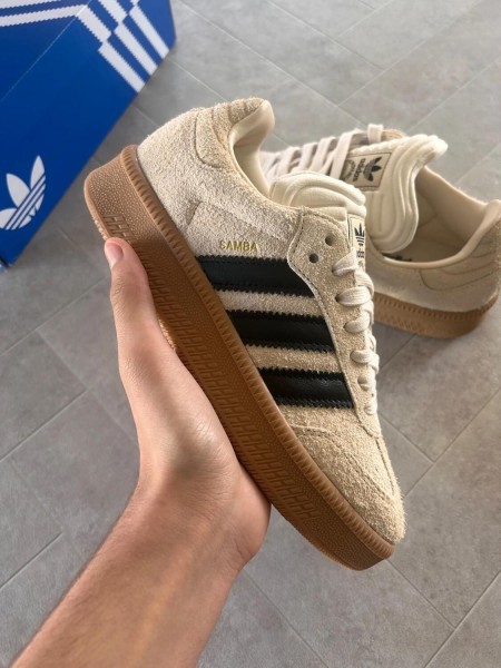 adidas samba xlg cardboard cream off white core black