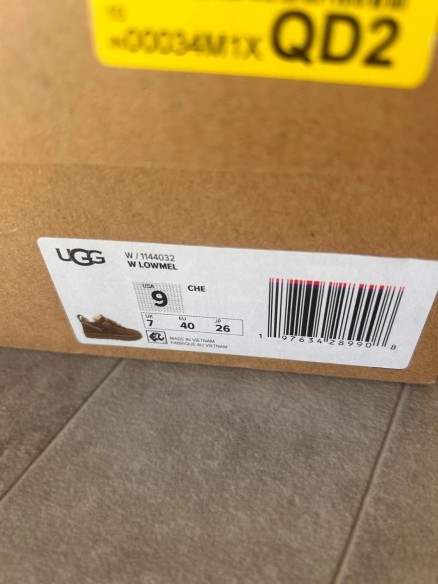 Ugg lowmel chestnut miel honney cream beige