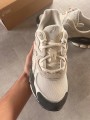 Asics gel nyc white smokey grey cream beige black