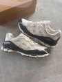 Asics gel nyc white smokey grey cream beige black