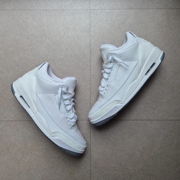 Jordan 3 "Triple White"