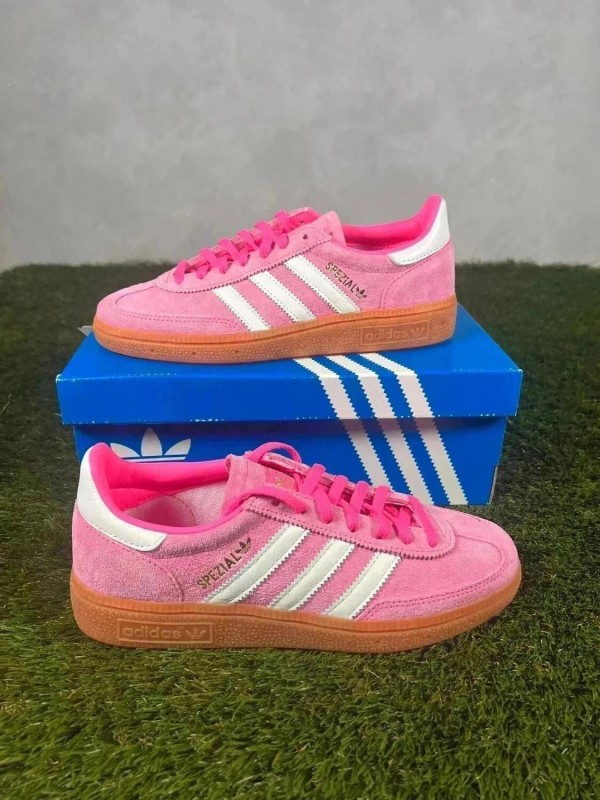adidas handball spezial rose & blanc - taille 36 2/3 2