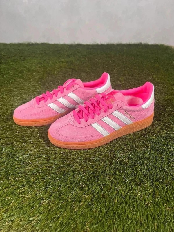 adidas handball spezial rose & blanc - taille 36 2/3 2