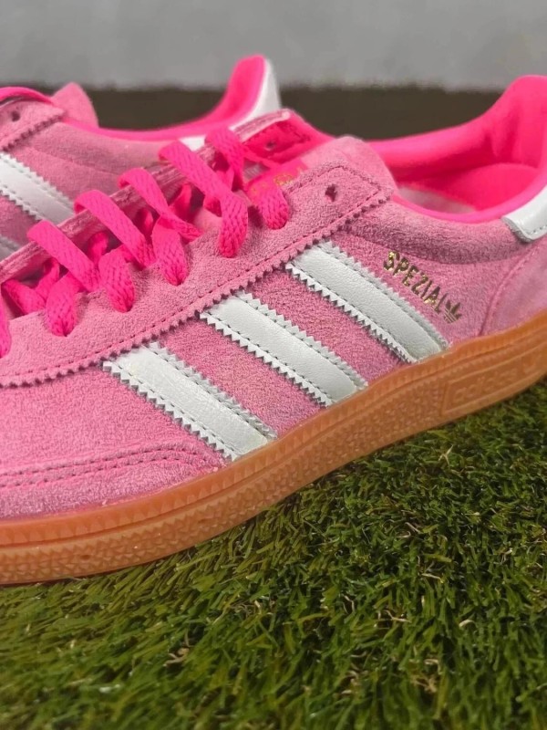 adidas handball spezial rose & blanc - taille 36 2/3 2