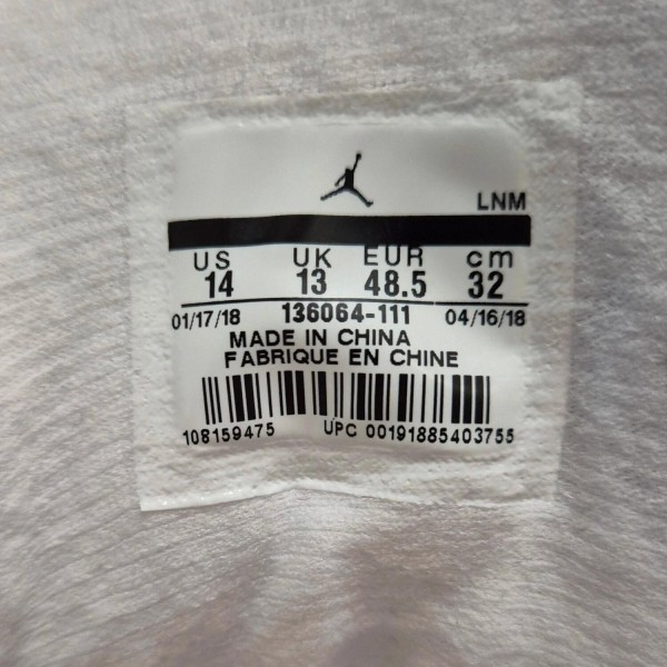 Jordan 3 "Triple White"