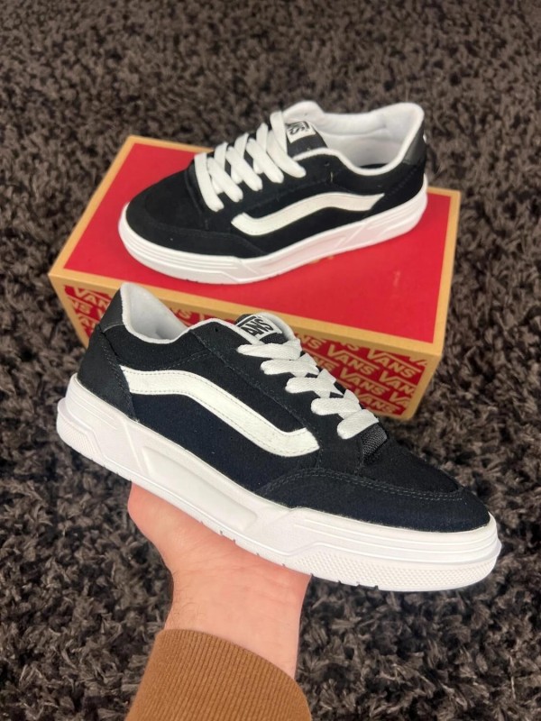 Vans knu skool black & white - taille 37 2