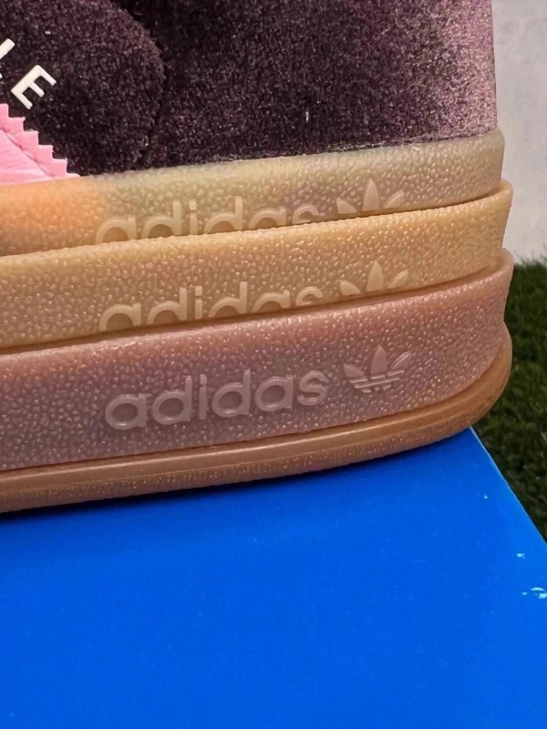 Adidas Gazelle Bold Shadow Brown Warm Clay Glow Pink - taille 37 1/3 2