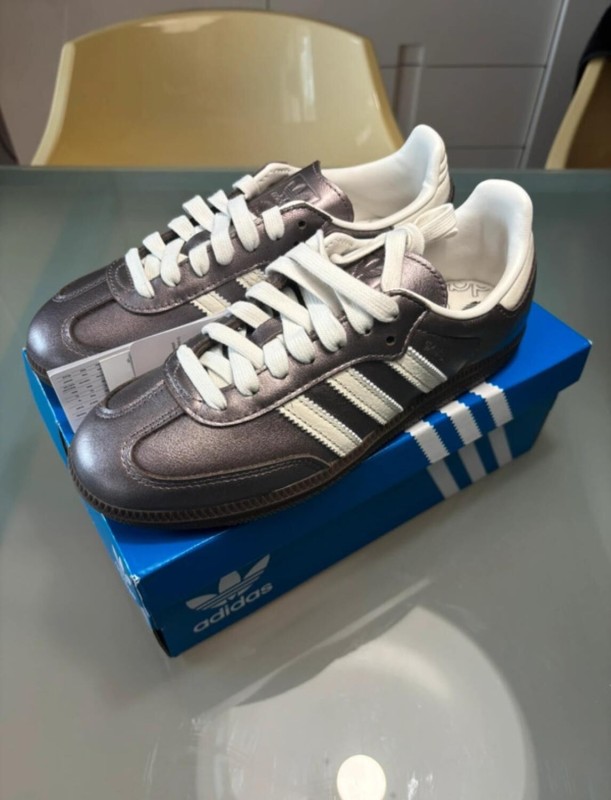 adidas samba og metallic purple gum taille 36,5 2