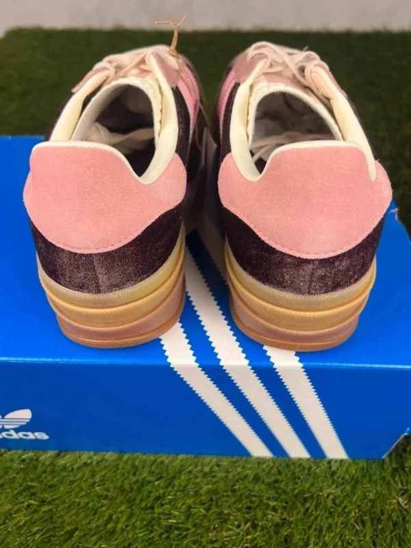 Adidas Gazelle Bold Shadow Brown Warm Clay Glow Pink - taille 37 1/3 2