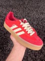 adidas samba saint-valentin rouge bright red - taille 39 1/3
