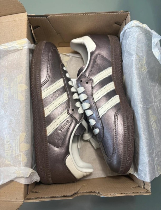 adidas samba og metallic purple gum taille 36,5 2