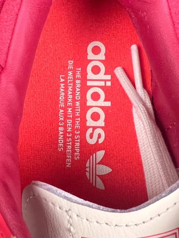 adidas samba saint-valentin rouge bright red - taille 39 1/3 2