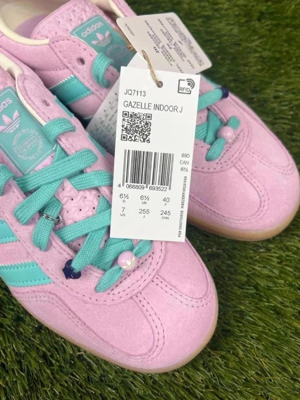 adidas gazelle bliss lilac acid mint taille 40 2