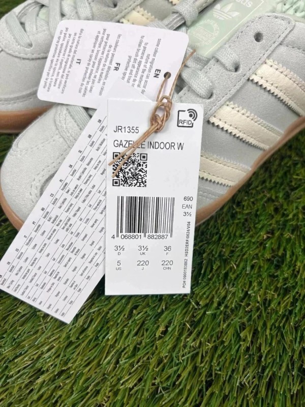 Adidas Gazelle Indoor Blanc Cassé Gum - Taille 36 2