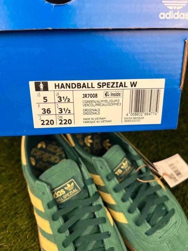 adidas Originals handball spezial - vert jaune - taille 36 2