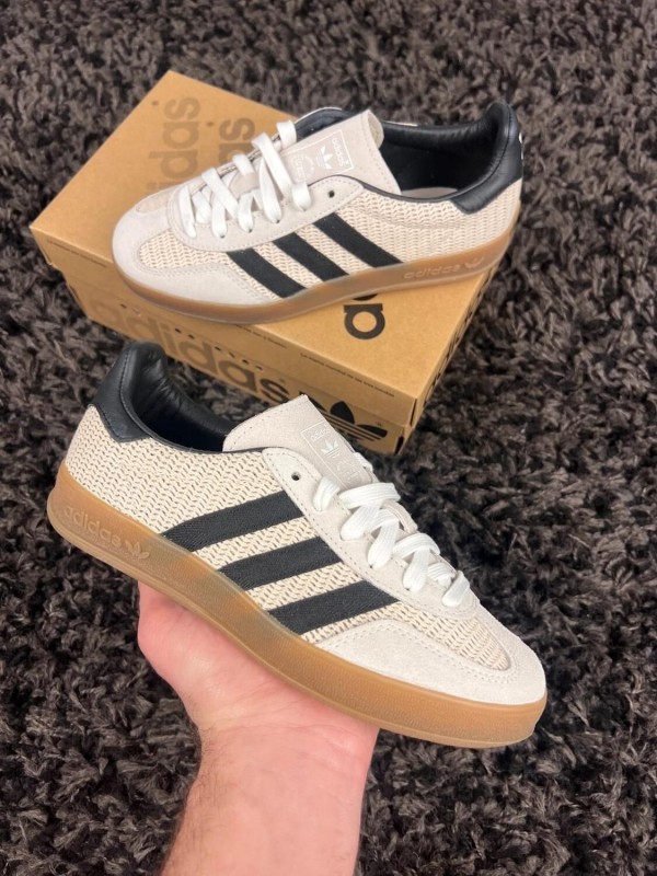 Adidas Gazelle Indoor Aluminum Core Black - taille 36