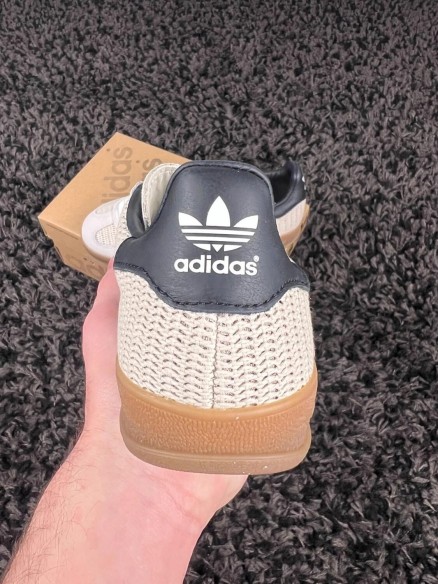 Adidas Gazelle Indoor Aluminum Core Black - taille 36