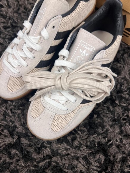 Adidas Gazelle Indoor Aluminum Core Black - taille 36
