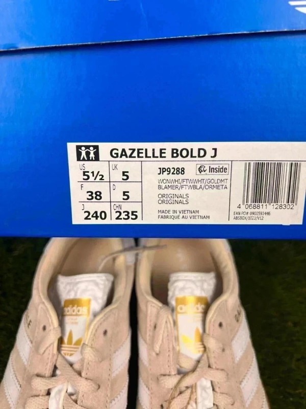 Adidas Gazelle Bold Wonder White - Taille 38 2