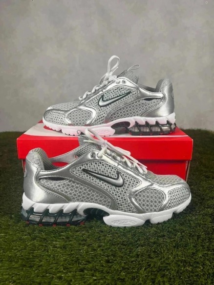 Nike Air Zoom Spiridon Cage 2 Metallic Silver - Taille 45 EU