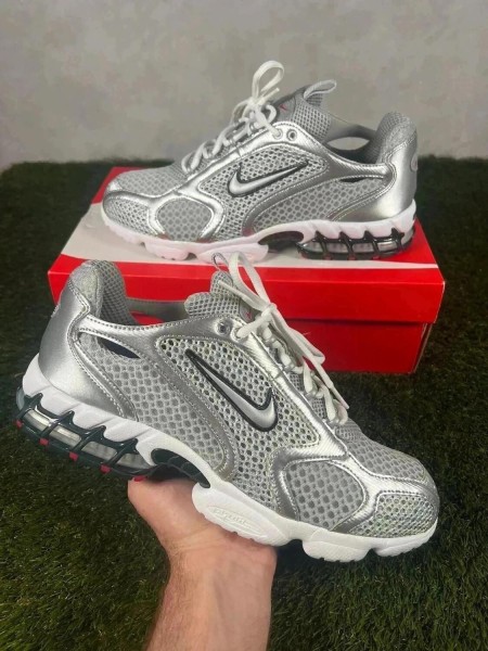 Nike Air Zoom Spiridon Cage 2 Metallic Silver - Taille 45 EU