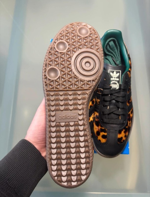 adidas samba og black green leopard taille 37 2