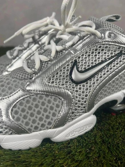 Nike Air Zoom Spiridon Cage 2 Metallic Silver - Taille 45 EU