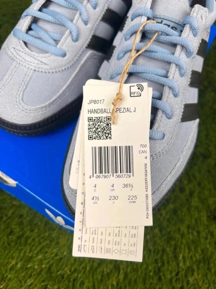adidas handball spezial blue black - taille 36 2/3