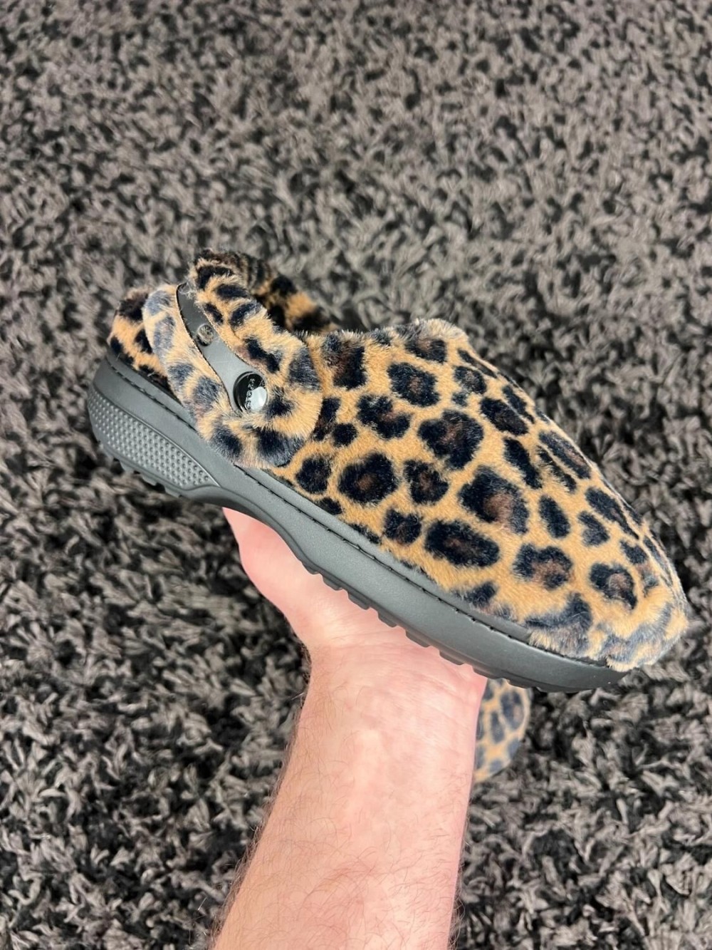Crocs classic unfurgettable clog leopard - taille 37/38 EU
