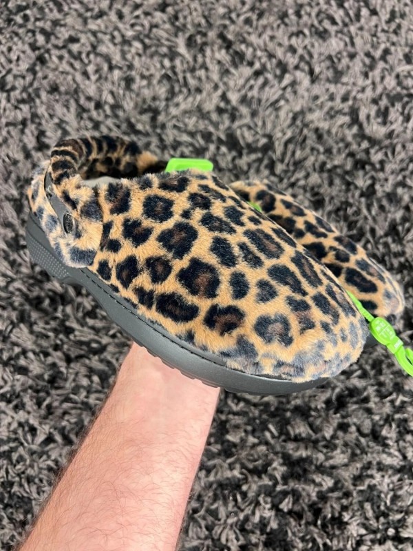 Crocs classic unfurgettable clog leopard - taille 37/38 EU 2