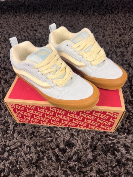 Vans knu skool gum spa blue - taille 36 eu
