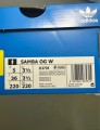 adidas samba og black green leopard taille 36