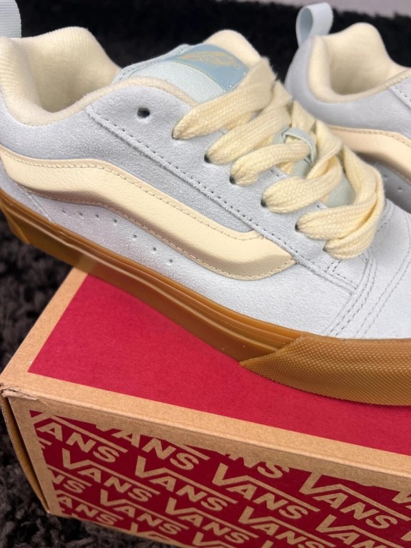 Vans knu skool gum spa blue - taille 36 eu 2