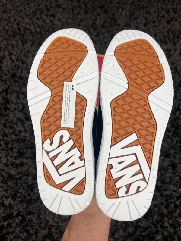 Vans hylane platform noir blanc - taille 37 2