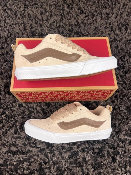Vans knu skool fat lace creme brulée - taille 38,5