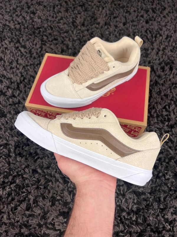 Vans knu skool fat lace creme brulée - taille 39 EU