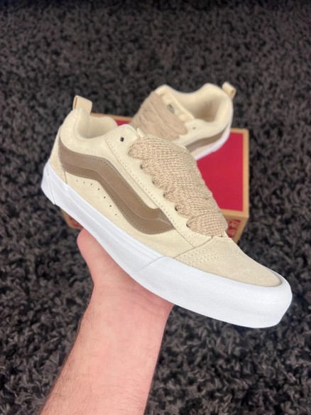 Vans knu skool fat lace creme brulée - taille 38,5